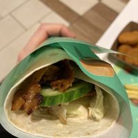 kebab wrap  at Vedang - green burger | Skyline Plaza in Frankfurt