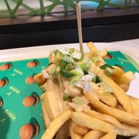 Cheesy fries  at Vedang - green burger | Skyline Plaza in Frankfurt