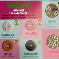 Vegan donuts at TopTop Donuts in Neuss