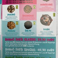 Vegan donuts at TopTop Donuts in Neuss