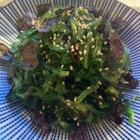 Seaweed salad   at Restaurante Coreano Gangnam in Sevilla