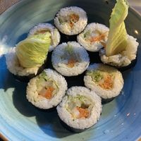 Veg kimbap  at Restaurante Coreano Gangnam in Sevilla