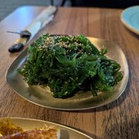 Seaweed salad at Restaurante Coreano Gangnam in Sevilla