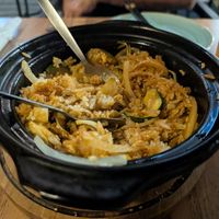 Tofu bibimbap at Restaurante Coreano Gangnam in Sevilla