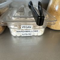 vegan marshmallows  at Skinny D's Yogurt in Mill Creek