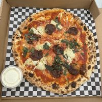 uprising pizza   at Hillcrest Farmer's Market in San Diego