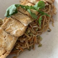 Veggie stir fry with tofu   at Koi Cocina Asiatica in Guatape