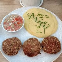 Menu food at Mamafood in Prague