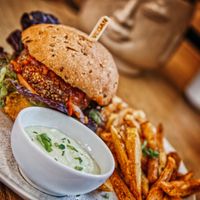 Burgers at Mamafood in Prague