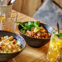 Lunch menu  at Mamafood in Prague