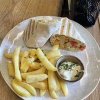 Wrap chicken  at Mamafood in Prague