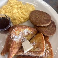 Vegan breakfastt  at Biscuits Cafe in Gresham