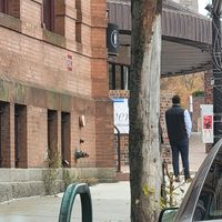 REBC at the corner at Red Emma's Bookstore Coffeehouse in Baltimore