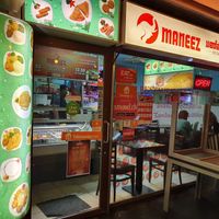 Outside at Maneez in Zurich