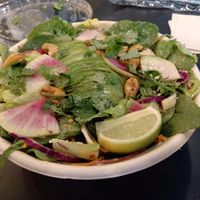 My Thai salad bowl at Avocaderia - Industry CIty in Brooklyn