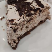 Tarta con nocilla vegana at Veggie Sue's in Salamanca