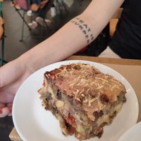 Lasagna 6€ at Veggie Sue's in Salamanca