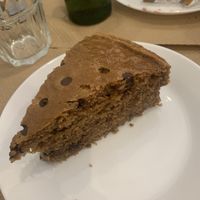 bizcocho chocolate  at Veggie Sue's in Salamanca