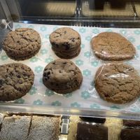 Bakery case - almost all are vegan  at Floressa in Cleveland