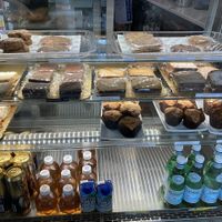Bakery display- almost all are vegan  at Floressa in Cleveland