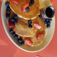 Vegan pancakes at Breakfast Republic - Hillcrest in San Diego