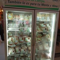 La oferta en productos vegan que simulan los cárnicos es muy potente y de un sabor intenso. at Sabyi in Bogota