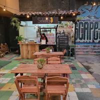 The cafe at Selvatica in Tijuana