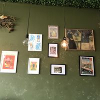 Art at Pancha Cafe in Hamilton