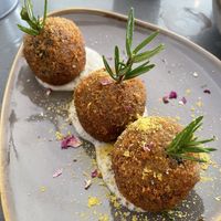 seriously the best arancini ever #Veganuary at Pancha Cafe in Hamilton