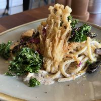 Mushroom Miso Pasta  at Pancha Cafe in Hamilton