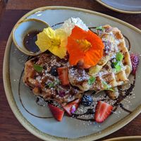 Croffle 😍 at Pancha Cafe in Hamilton