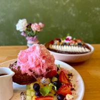 Breakfast options! at Pancha Cafe in Hamilton