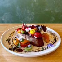 Brekky Bruschetta  at Pancha Cafe in Hamilton