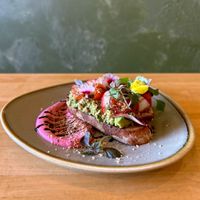 Avo Smash  at Pancha Cafe in Hamilton