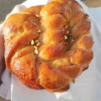 Pistachio babka at Bam Bam Vegan in Henley-on-thames
