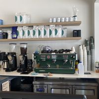 Great coffee #Veganuary at Dicki's in Ascot