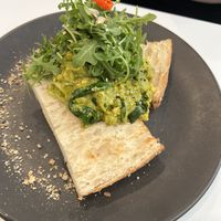 Turkish eggs  at Dicki's in Ascot