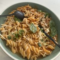 Appears big but just an average tasting pasta , not alot of  veg included .. Sauce was not a great hit   at Dicki's in Ascot