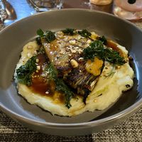 Grilled kale  at El Jardin in Monteverde