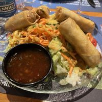 Frühlingsrollen mit Salat   at Sawasdee Thai in Sion