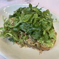 Avocado toast  at Sunny's in Bentonville