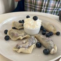 Pierogi  at Ghiacci Cafe in Poznan