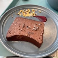 A must have Chocolate Terrine at Cafe Planet in Kyoto