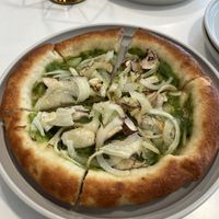 Pizza  at Cafe Planet in Kyoto