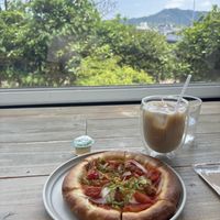   at Cafe Planet in Kyoto