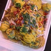 Nachos! Delicious!  at LaRayia's Bodega in Atlanta