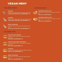 S'wich meny from August 2024 at S'wich in Trondheim