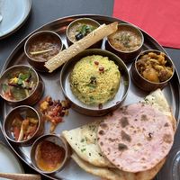 Wonderful thali   at Chandigarh in Brussels