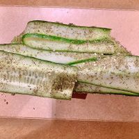 Avocado toast with cucumber. Very tasty, bread tasted homemade but over priced at $10.50. at Politics and Prose Bookstore in Washington