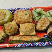 Assorted Yong Tau Foo available now, photo from their Facebook page at Zhai 1314 齋 in Central Singapore